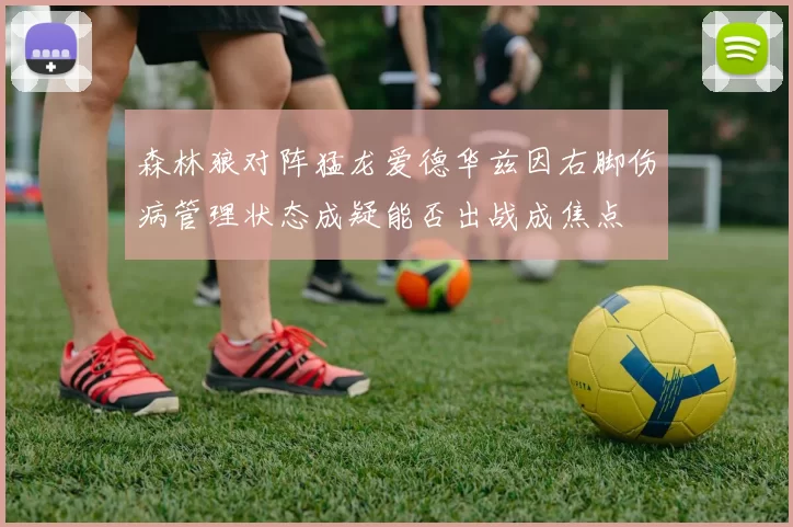 森林狼对阵猛龙爱德华兹因右脚伤病管理状态成疑能否出战成焦点